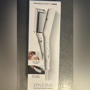 Conair Style Duo Hair Straightener and clothes Iron
